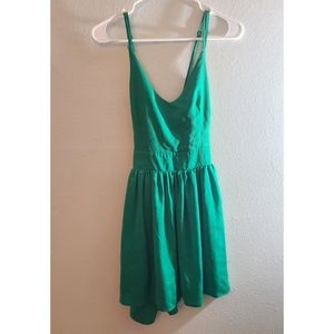 Kelly Green Skater Dress